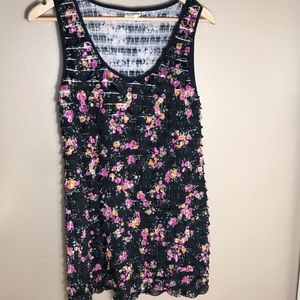 Free People Floral Print Dress Size Medium